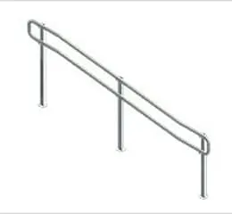 Corrimão Duplo para Acessibilidade